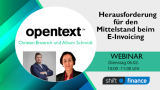 Webinar: Herausforderung für den Mittelstand beim E-Invoicing