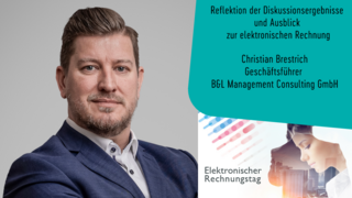 Reflektion der Diskussionsergebnisse und Ausblick zur elektronischen Rechnung