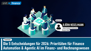 Die 5 Entscheidungen für 2026: Prioritäten für Finance Automation & Agentic AI im Finanz- und Rechnungswesen