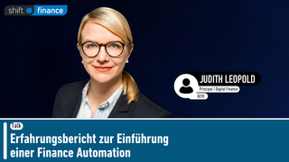 Erfahrungsbericht zur Einführung einer Finance Automation