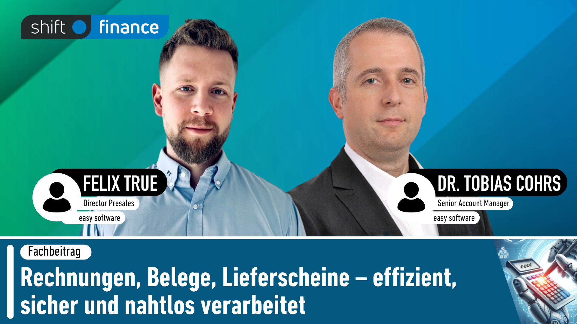 Rechnungen, Belege, Lieferscheine – effizient, sicher und nahtlos verarbeitet