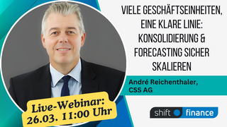 Webinar: Viele Geschäftseinheiten, eine klare Linie: Konsolidierung & Forecasting sicher skalieren