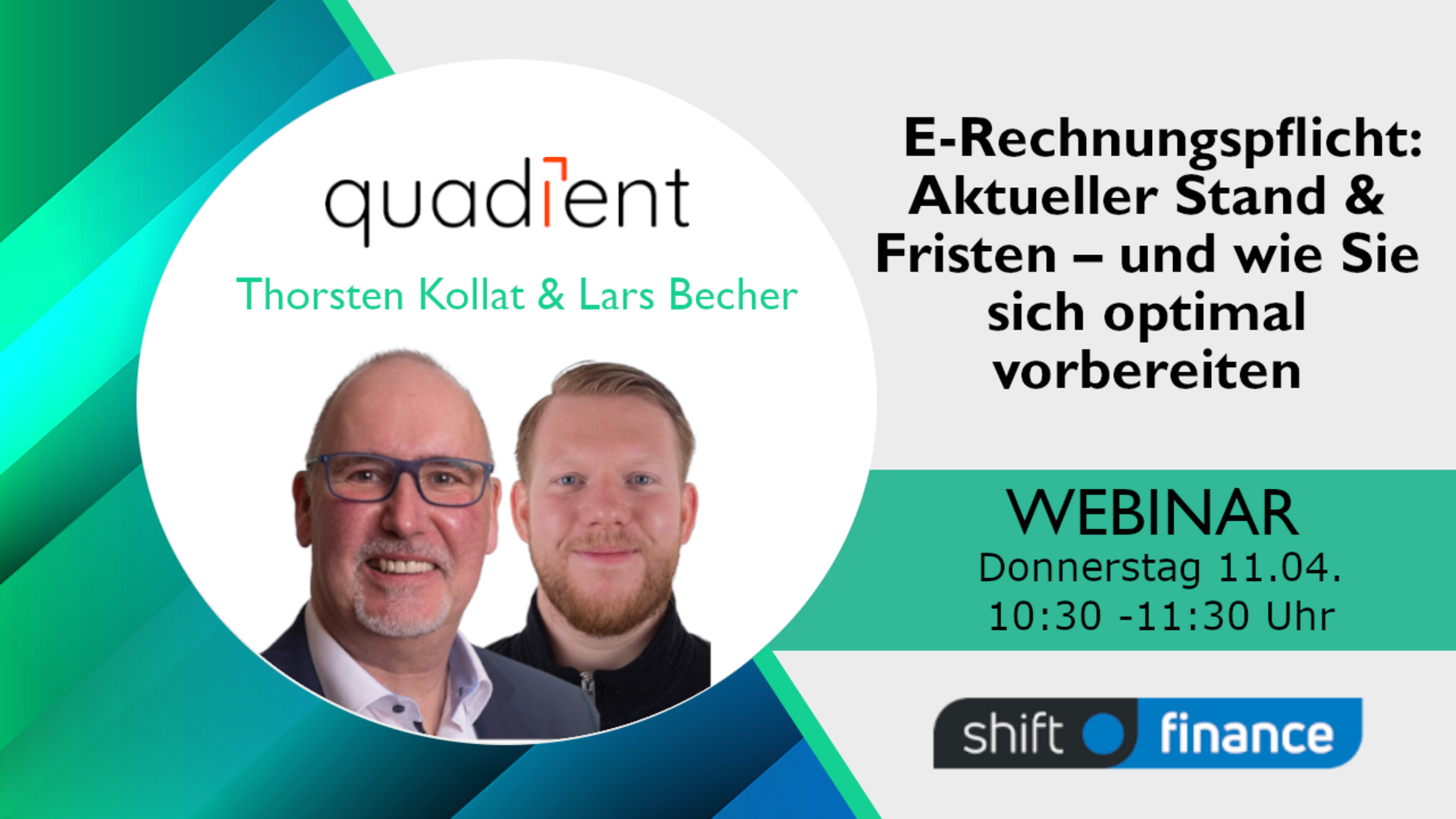 Webinar: E-Rechnungspflicht