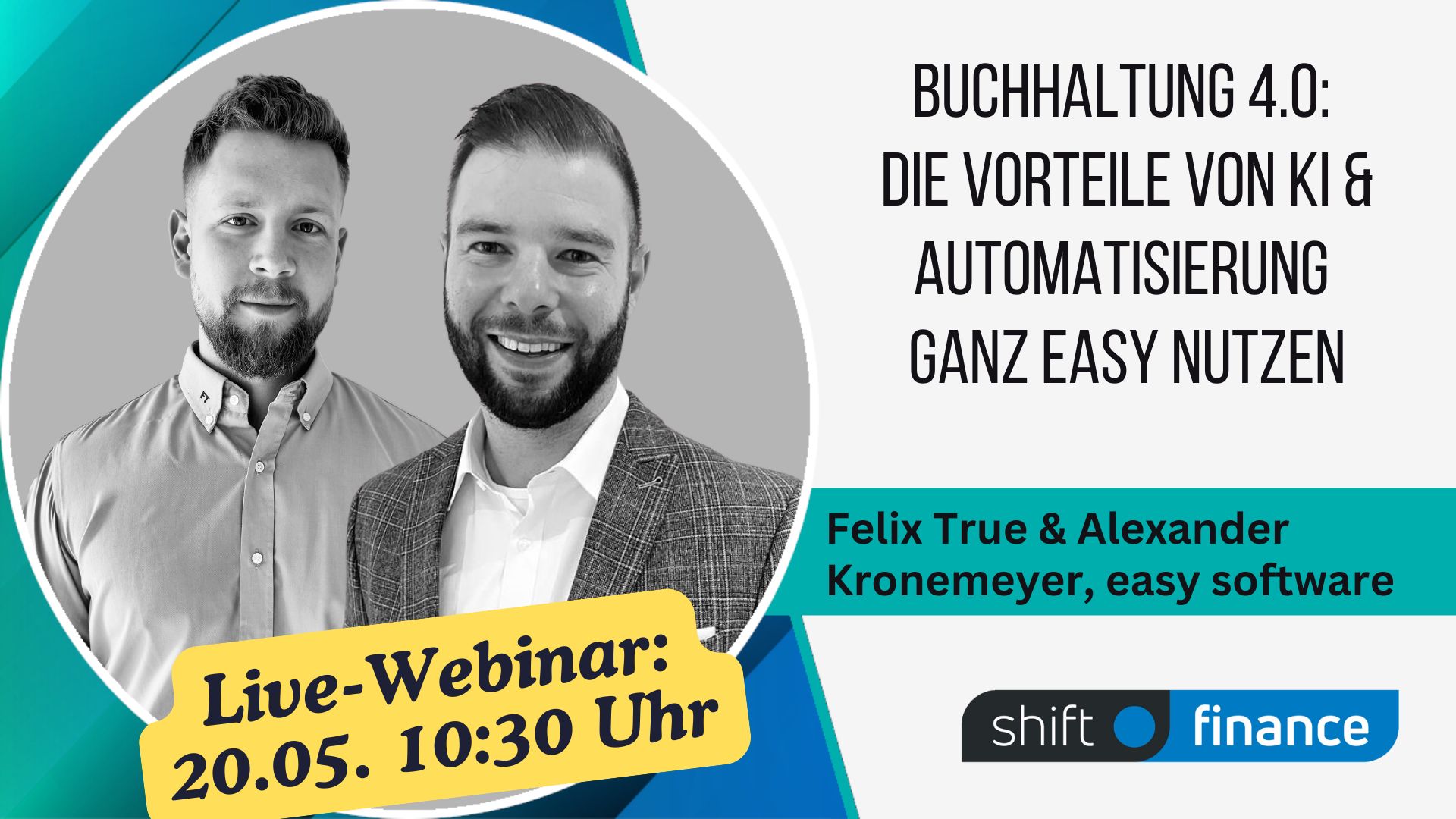 Webinar: Buchhaltung 4.0: Die Vorteile von KI und Automatisierung ganz easy nutzen
